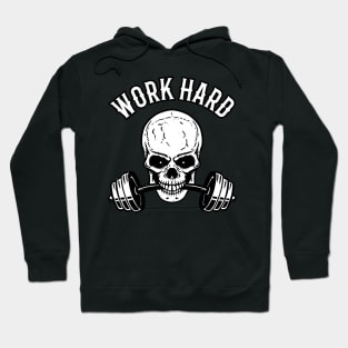 Work Hard Workout Fitness Bodybuilding Motivation Hoodie